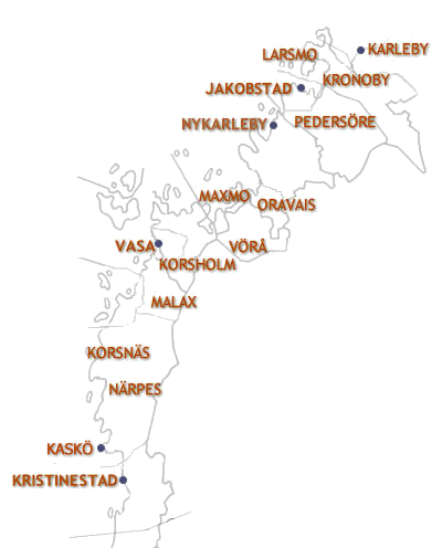 österbotten Karta | Karta